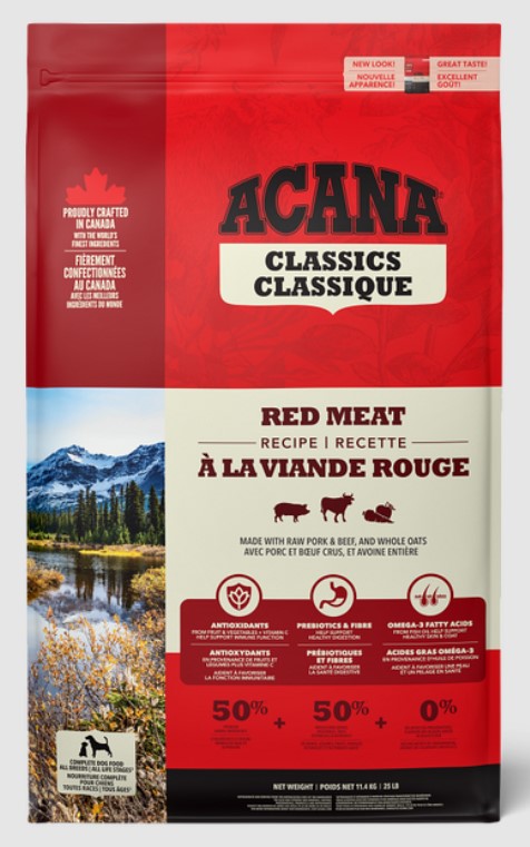 Acana Classic, Viandes rouges