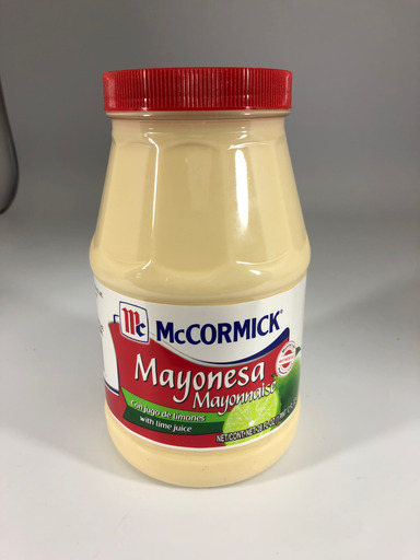 6 JARS McCormick Mayonesa Mayonnaise with Lime Juice 7 oz Mayo sauce 